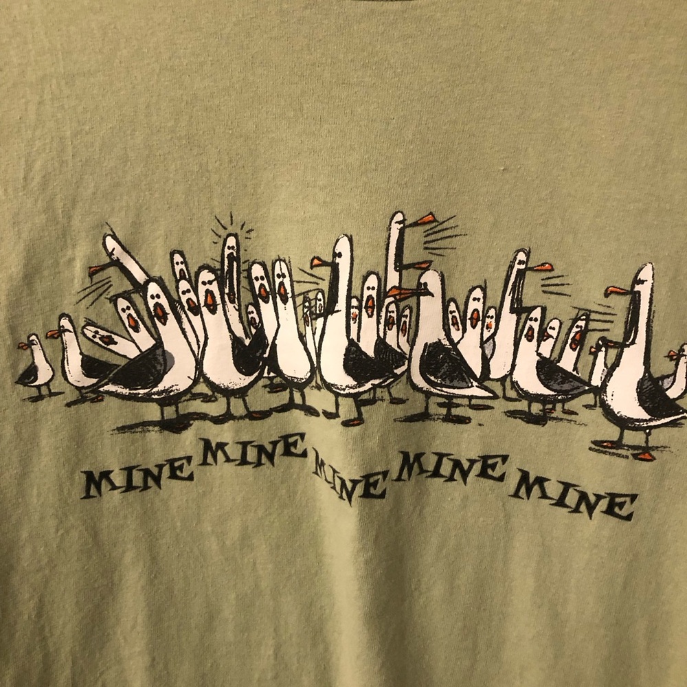 Disney’s Pixar Finding Nemo Seagull “Mine” Shirt - Picture 2 of 3